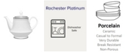 Noritake Rochester Platinum Tea Pot